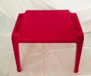 Mesa Infantil Rosa Tramontina