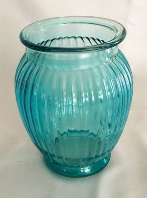 Vaso Bojudo Azul 18cm Altura 1