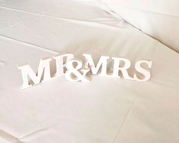 Letras Mdf Branca 80cm De Altura 1