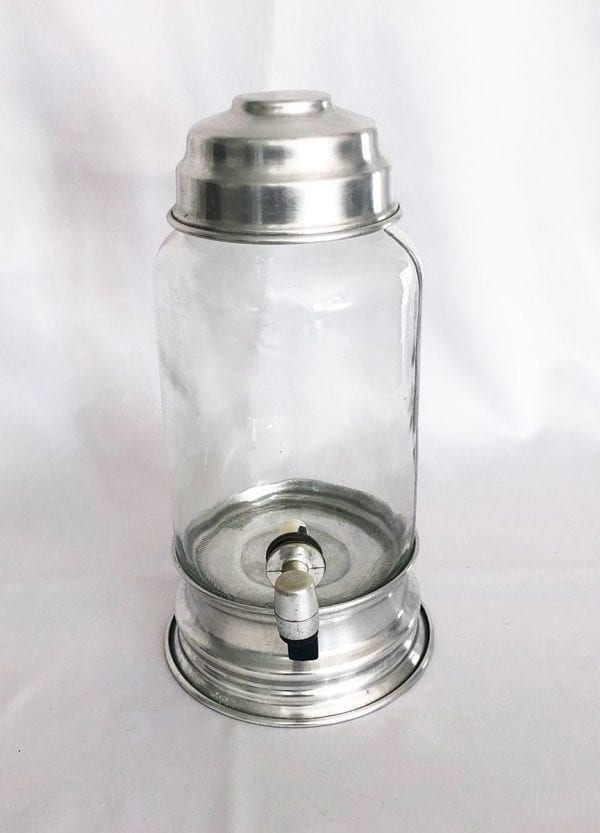 Suqueira Vidro 3 Litros Inox