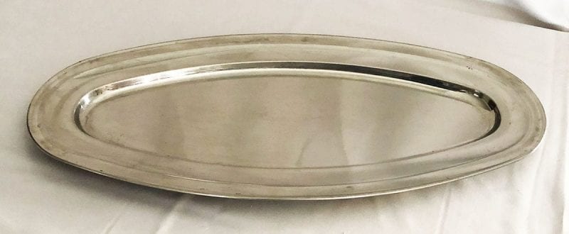 Travessa 60cm Peixe Inox Service