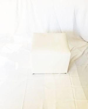 Puff Individual 050 X 050m Branco Ou Preto